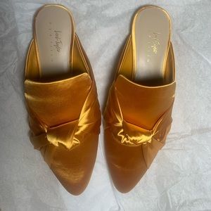 Lord and Taylor 424 fifth avenue marigold mules